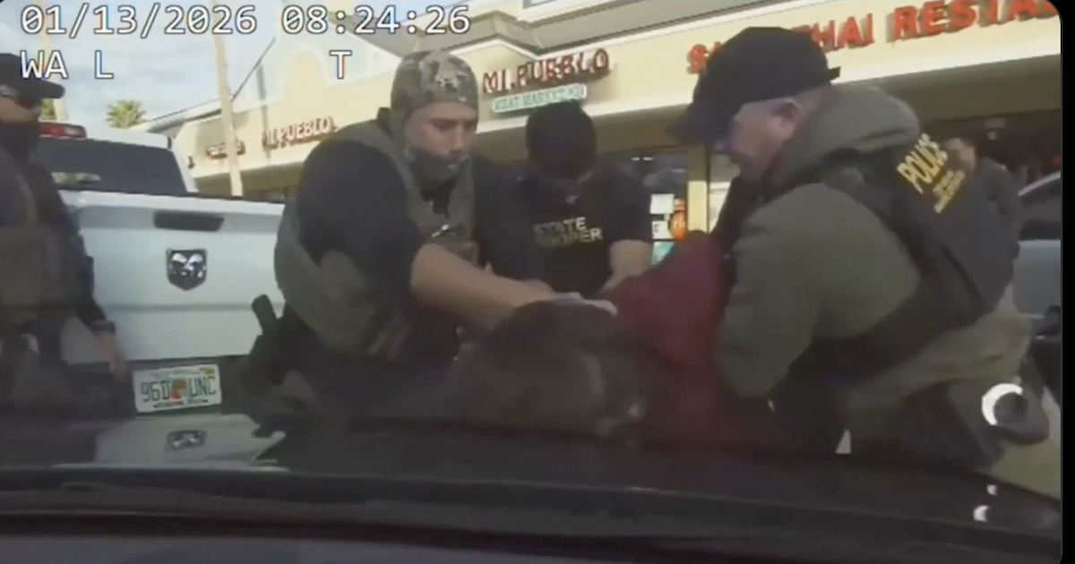 WATCH: Anti-Ice Agitator Punches Trooper, FINDS OUT!