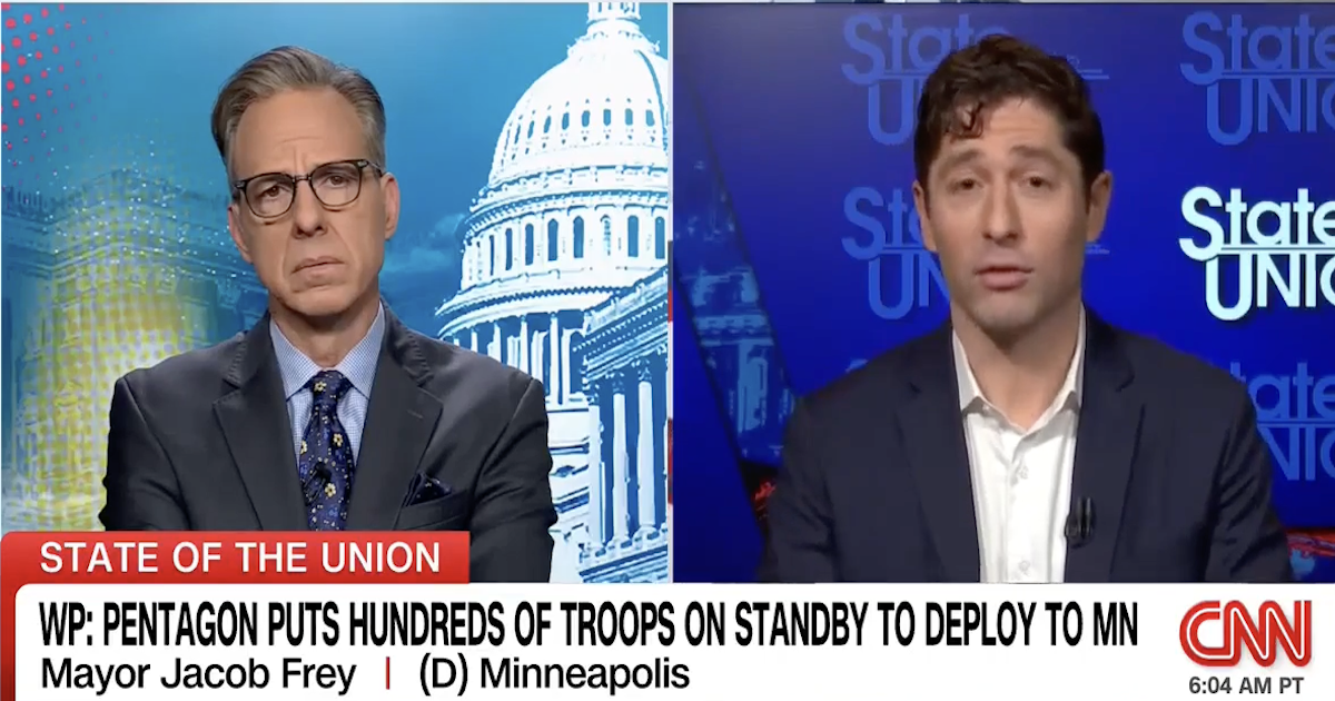 Minneapolis Mayor Goes Full Victim Mode on National TV